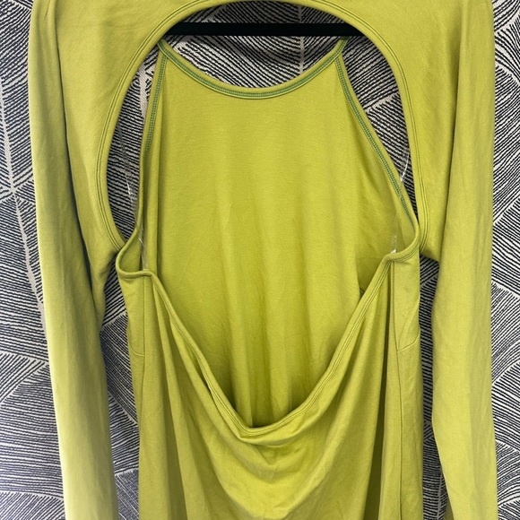 Elegant Green Long Sleeve Dress size 1XL         <<<<53>>>> - Picture 7 of 9